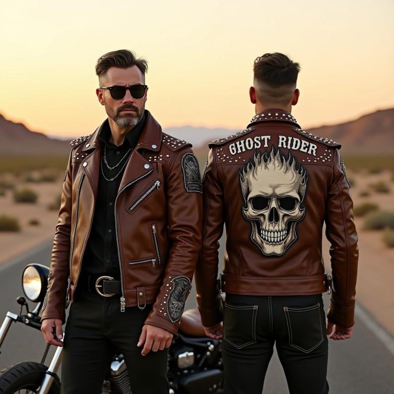 Ghost Rider Jacket - Etsy