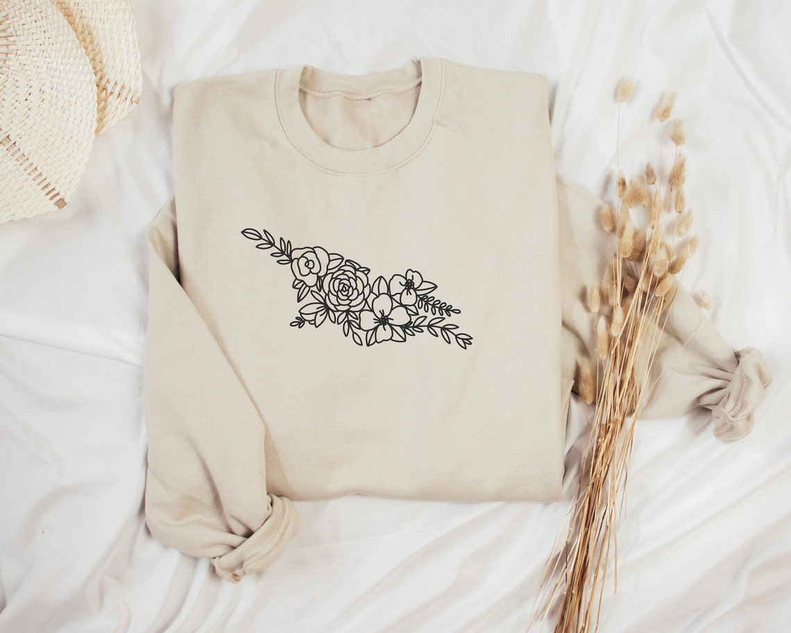 Georgia Floral Svg File for Shirts Mugs Prints State Print | Etsy