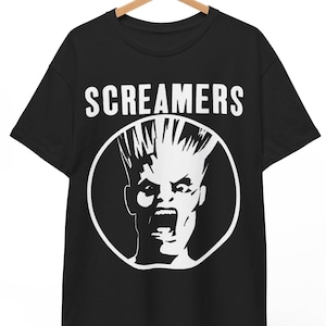 Camiseta Screamers / Camiseta gráfica Synth Punk Tomata du Plenty / Merchandising de LA Underground 77