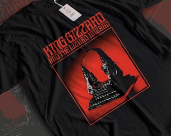 King Gizzard and The Lizard Wizard Shirt, Infest the Rats' Nest Tee, Psychedelic Rock Band Merch, Heavy Metal KGLW Graphic