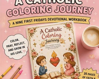 Livro de exercícios devocionais católicos para adultos e adolescentes