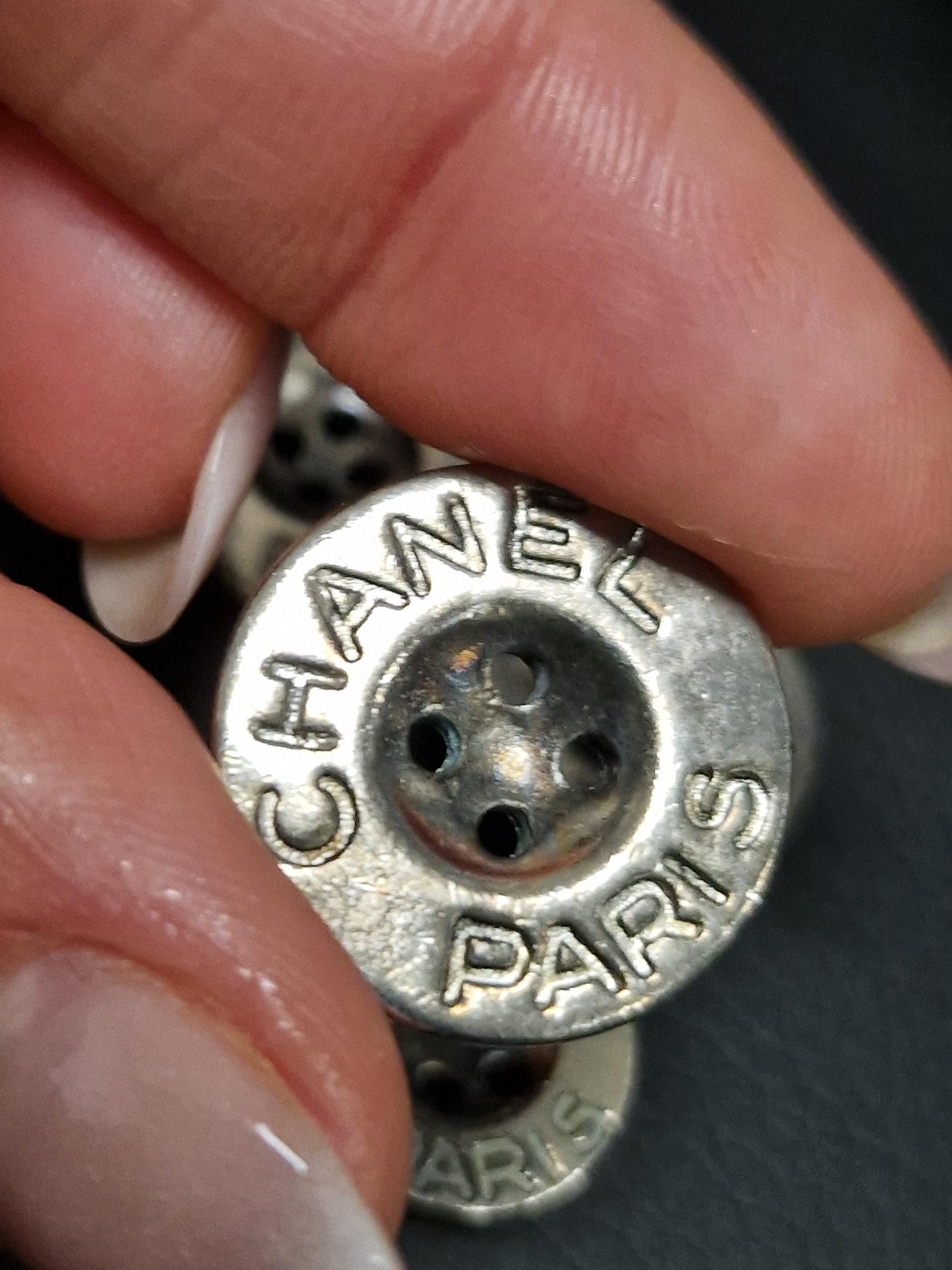 Authentic Chanel Buttons Set - Etsy