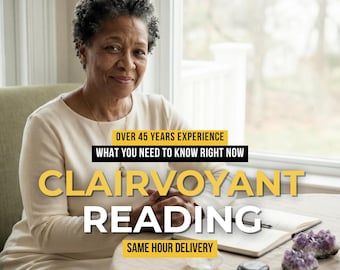 Extremely Clairvoyant Psychic Reading • Powerful Visionary Insight • Same Hour Delivery