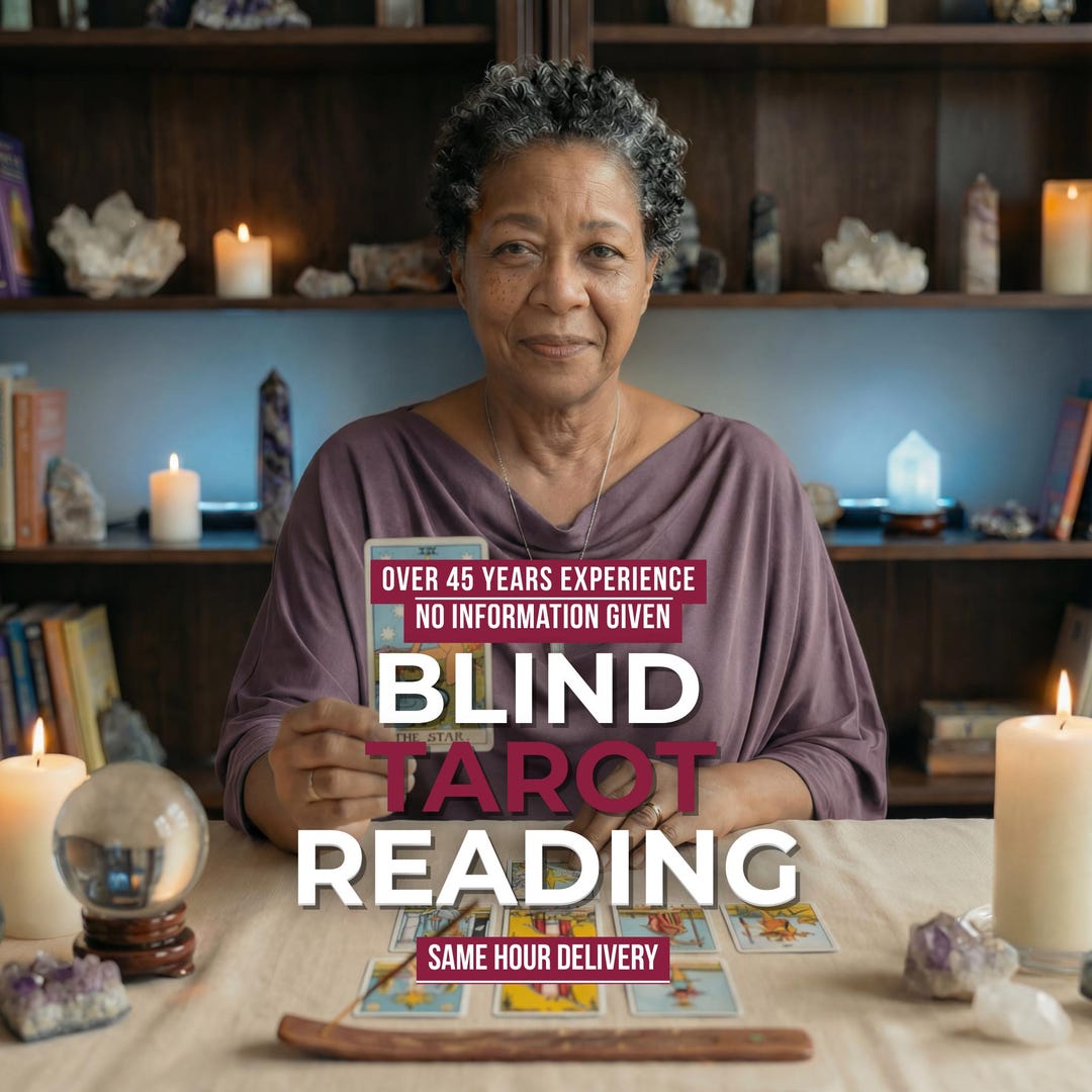 Blind Tarot Reading • No Questions Needed • Same Hour Delivery - Etsy