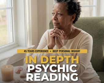 In-Depth Psychic Reading • Detailed Spiritual Guidance • Same Hour Delivery