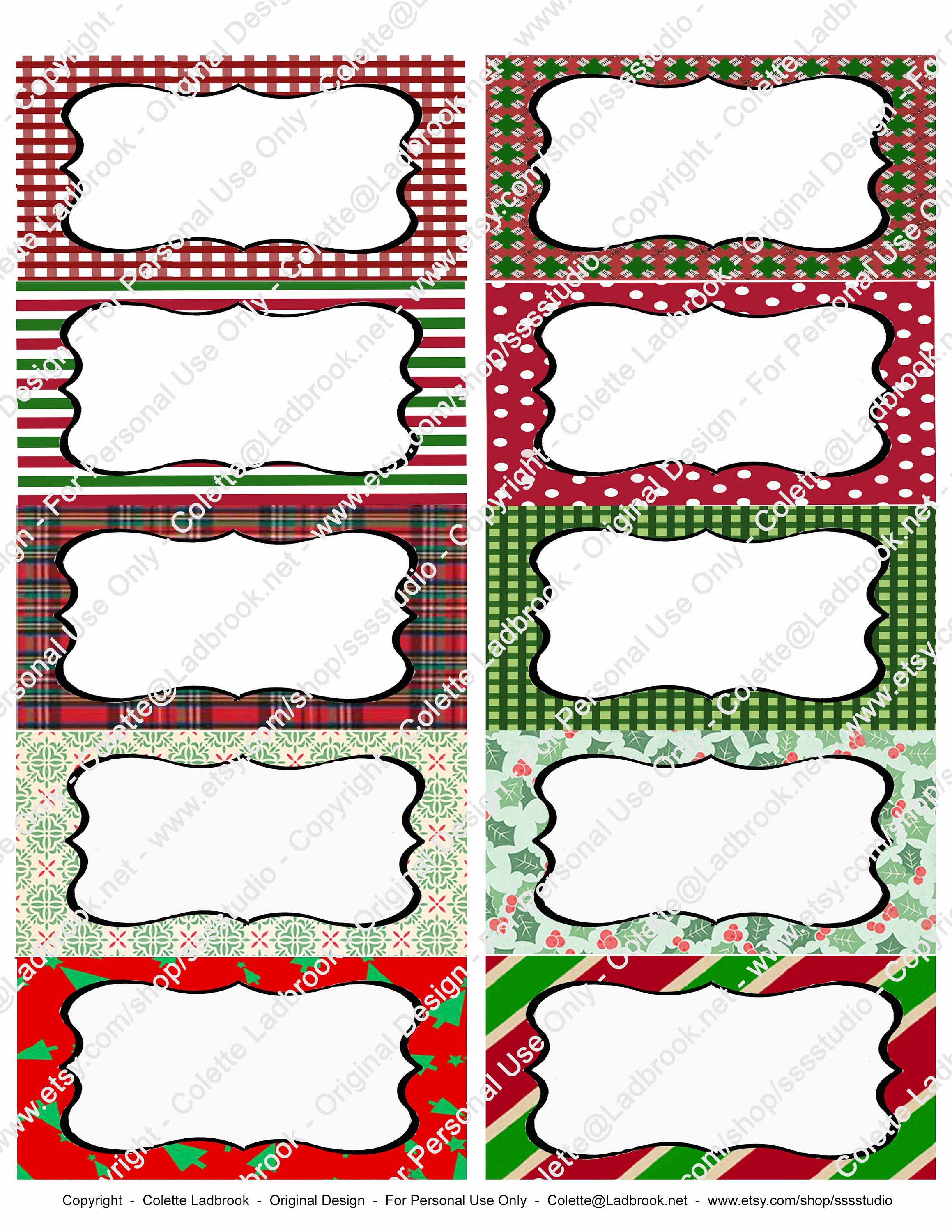 christmas-labels-holiday-labels-printable-editable-holiday-etsy