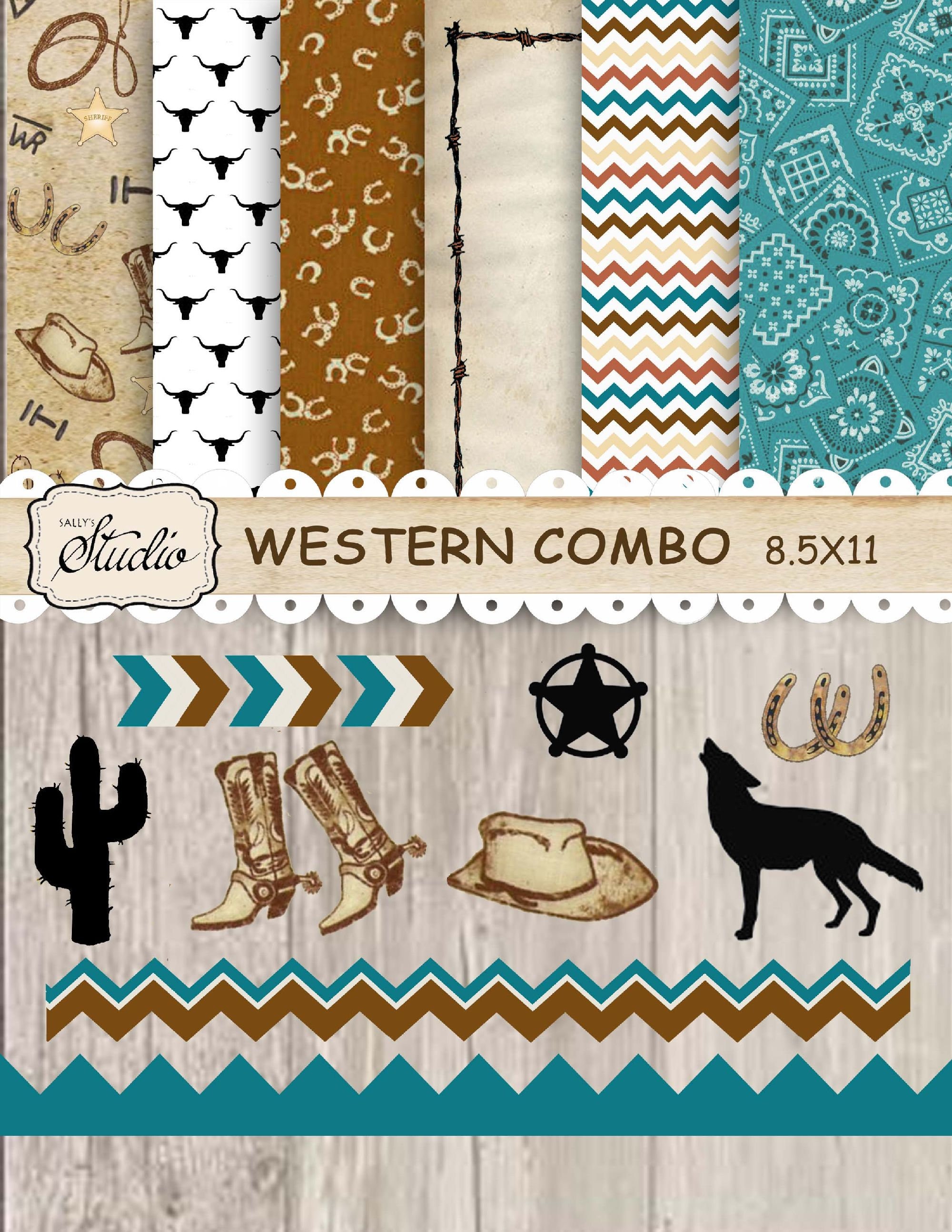 Western Paper Borders