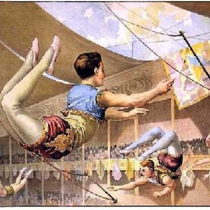 Digital Very Large Vintage Circus Poster (~1890), Poster up to 4 ft x 6 ft, Birthday Party or Carnival Banner, Showman Party