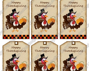 Thanksgiving Stickers Fall Gift Tags Stickers, Maldives
