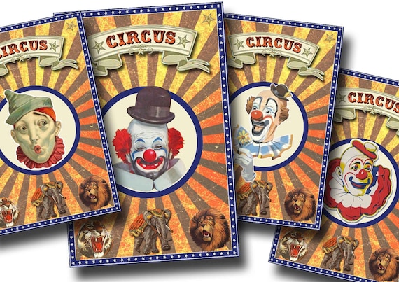 Poster Metallico Vintage Con Circo E Scritta 'Amazing Show' - Cartello In Latta 20,3x30,5 Cm Per Parete - 5