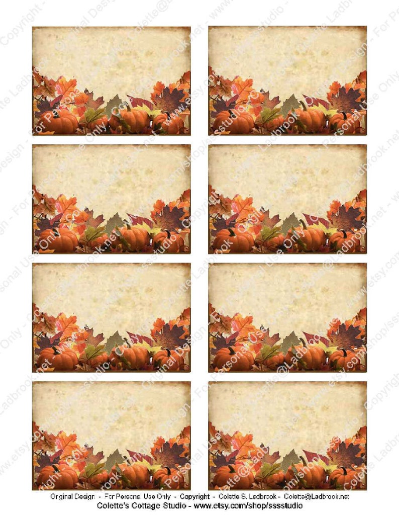 thanksgiving-name-tags-fall-place-cards-thanksgiving-table-etsy