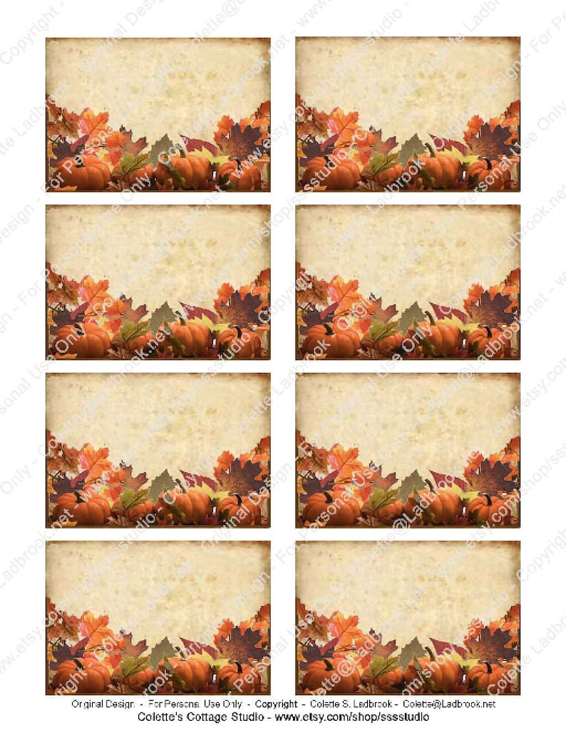 thanksgiving-name-tags-fall-place-cards-thanksgiving-table-etsy