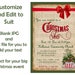 Christmas Tea Invitation Printable Download Holiday Party Invitation ...
