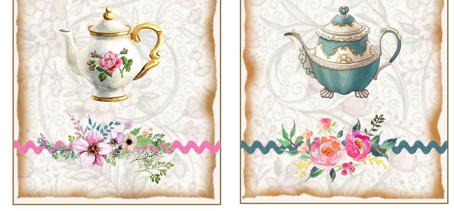 Tea Party Tags High Tea Poem Tag Printable Gift Tags Tea Etsy