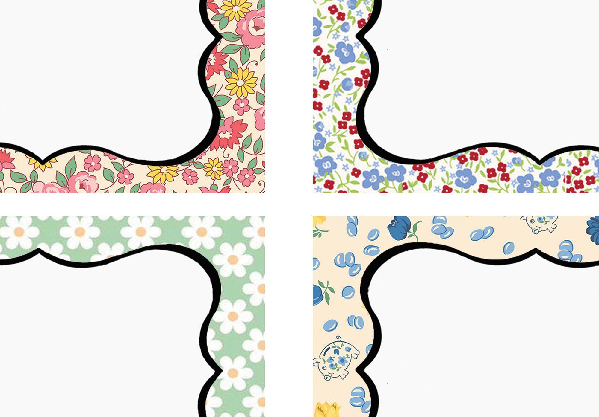 Spring Divider Labels Spring Labels Digital, Printable Name Tags, Easter Place Cards, Party ...