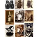 Vintage Halloween Photos, Digital Halloween images, witches, Skeleton, Pumpkin Head, Printable download, Scrapbook Clip art, junk journals 