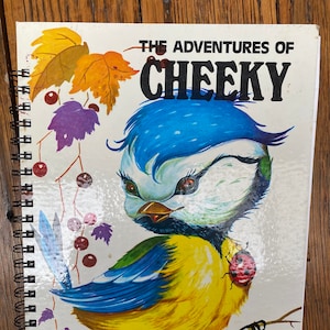 Cuaderno vintage reciclado