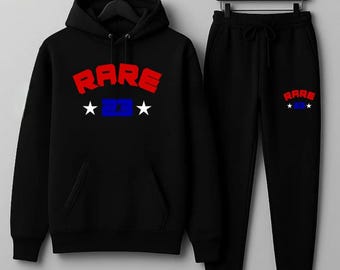 Black Sweat Suit RARE 23 hoodie-joggingbroek heren, passend bij Air Jordan 4
