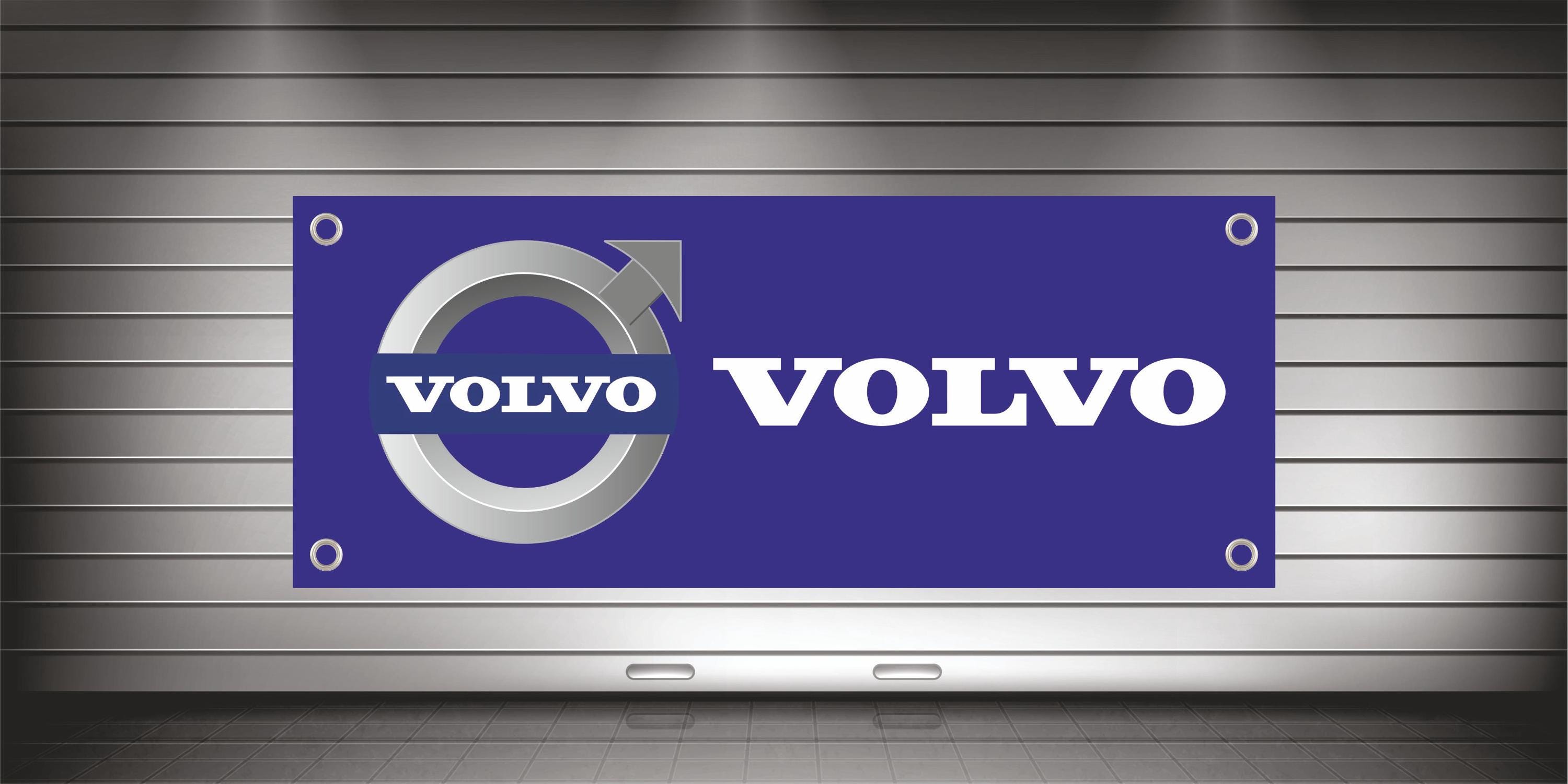Volvo Logo Vinyl Banner - Garage, Office, Showroom Decor - Etsy