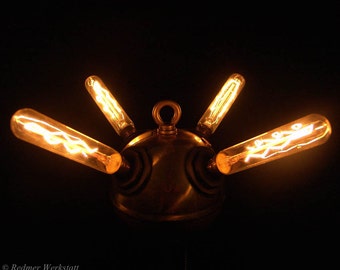 Valve steampunk Lamp