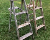 Vintage Step Ladder 4 steps