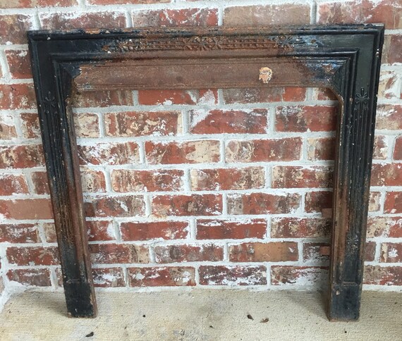 Cast Iron Fireplace Surround Etsy