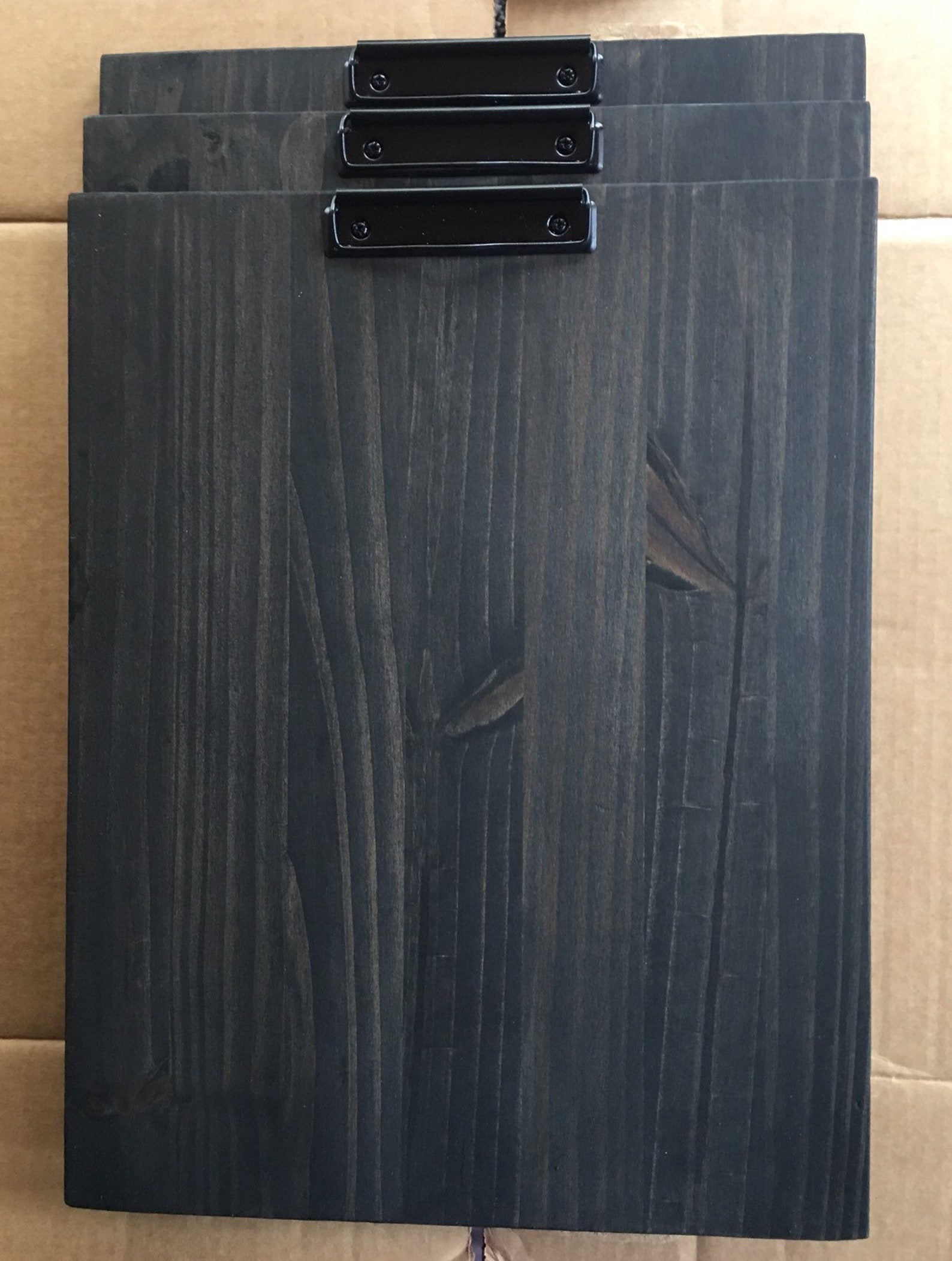 4 X 8 or 5 X 9 Check Presenters SOLID Wood Clipboard Etsy