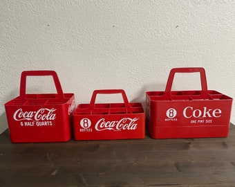 Vintage Coca Cola Bottle Carrier