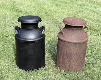 Vintage milk can
