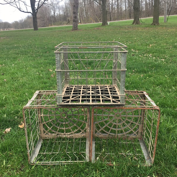 Vintage Milk Crate Etsy