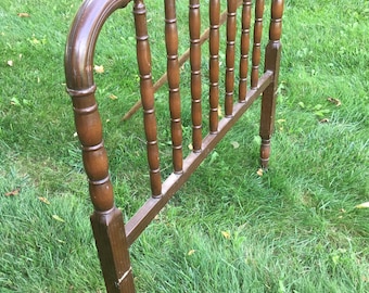 Vintage metal headboard • twin size metal headboard