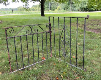 Vintage Garden Gate • Wrought iron  garden gate