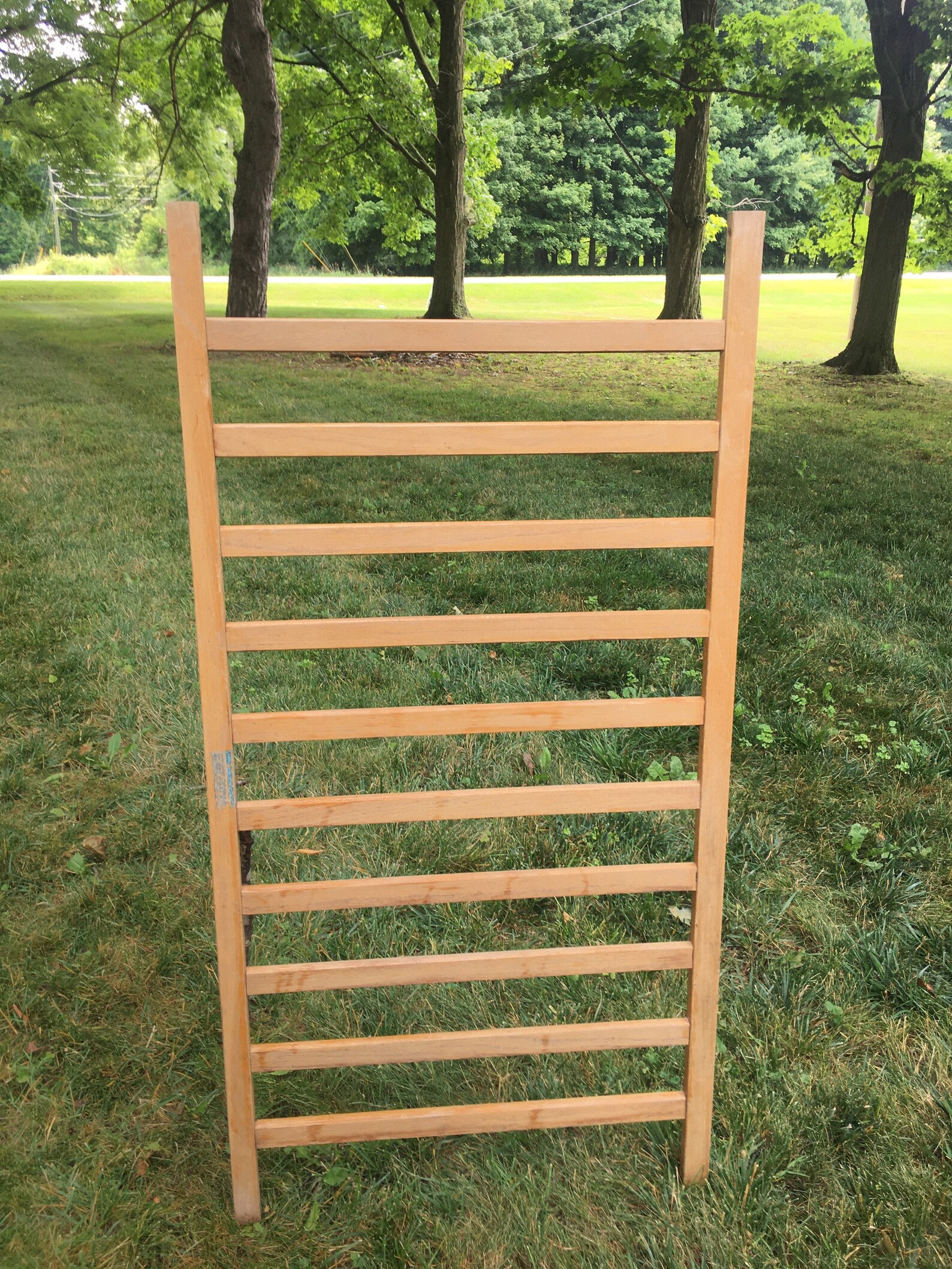 Vintage Crib Parts Craft Fair Ladder Clothes Dryer Craft Etsy