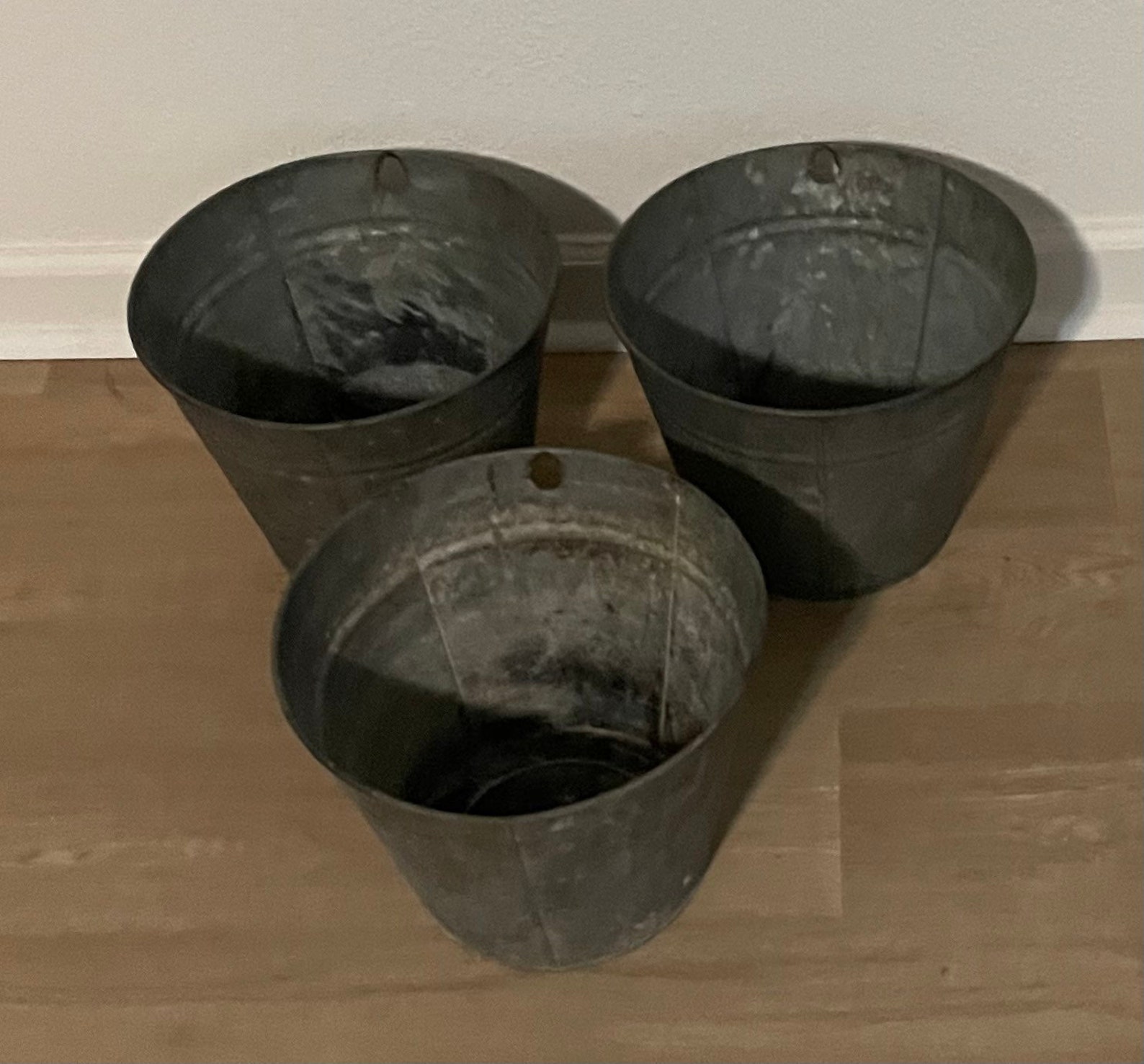 Maple Sap Bucket Old Metal Bucket Galvanized Pail Etsy