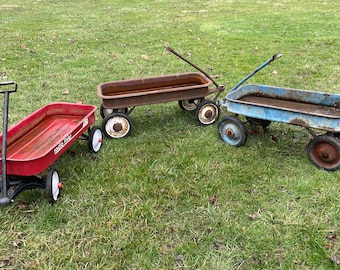 Vintage Wagon • farmhouse wagon • garden wagon • garden decor