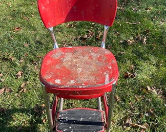 Vintage kitchen step stool  • vintage cosco stool