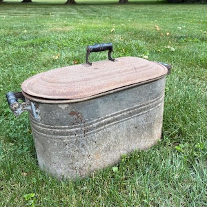 Vintage Canning Tub - Etsy