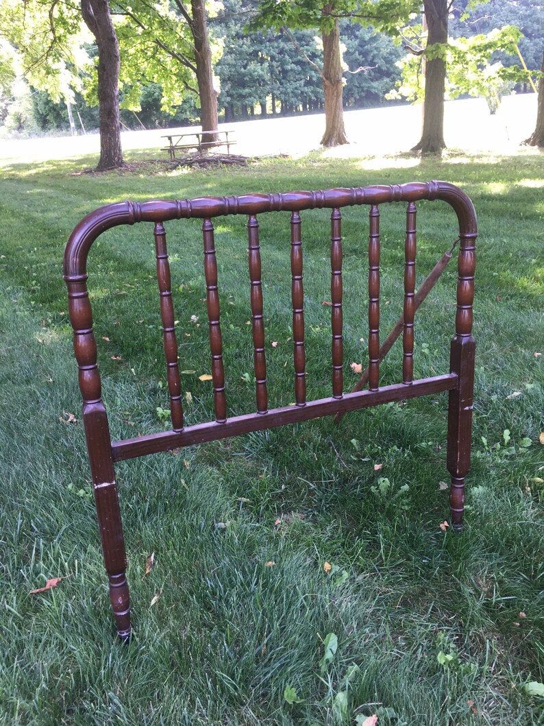 Vintage Metal Headboard Twin Size Metal Headboard Etsy
