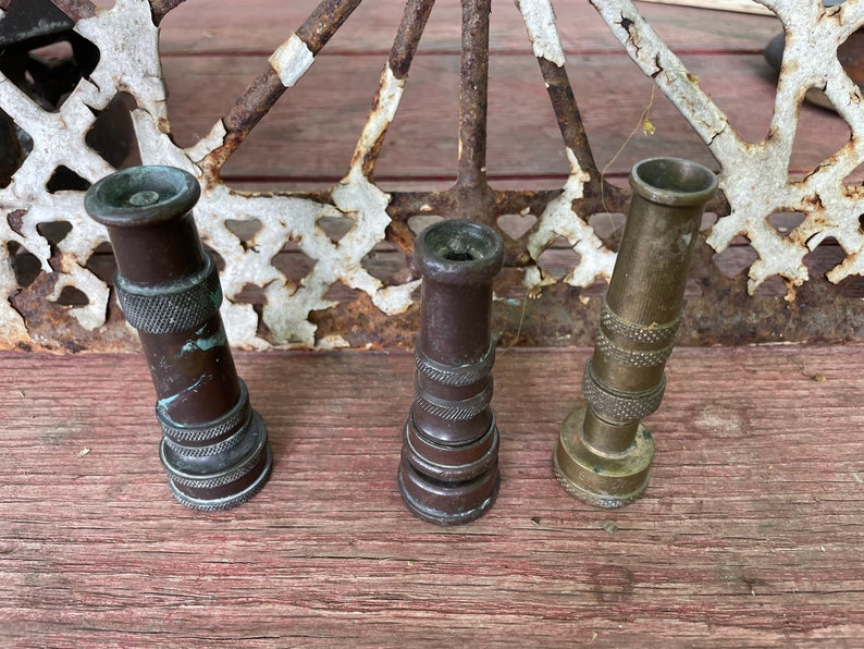 Vintage hose nozzles image 1