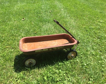 Vintage wagon  • vintage meijer flyer wagon