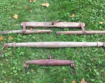 Vintage Yoke  Vintage coat rack