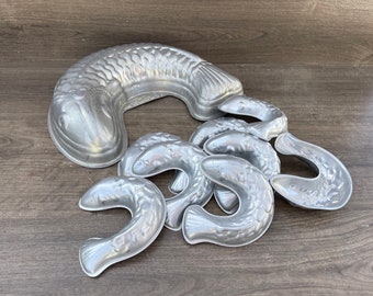 Vintage Fish  Jello Molds