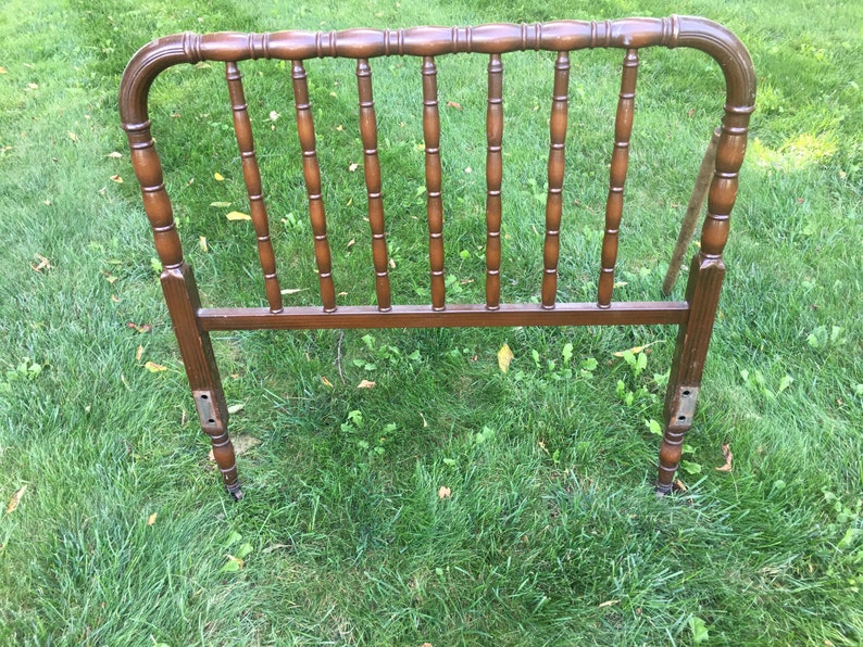 Vintage Metal Headboard Twin Size Metal Headboard Etsy
