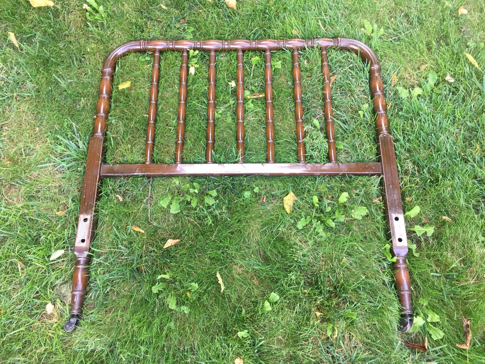 Vintage Metal Headboard Twin Size Metal Headboard Etsy