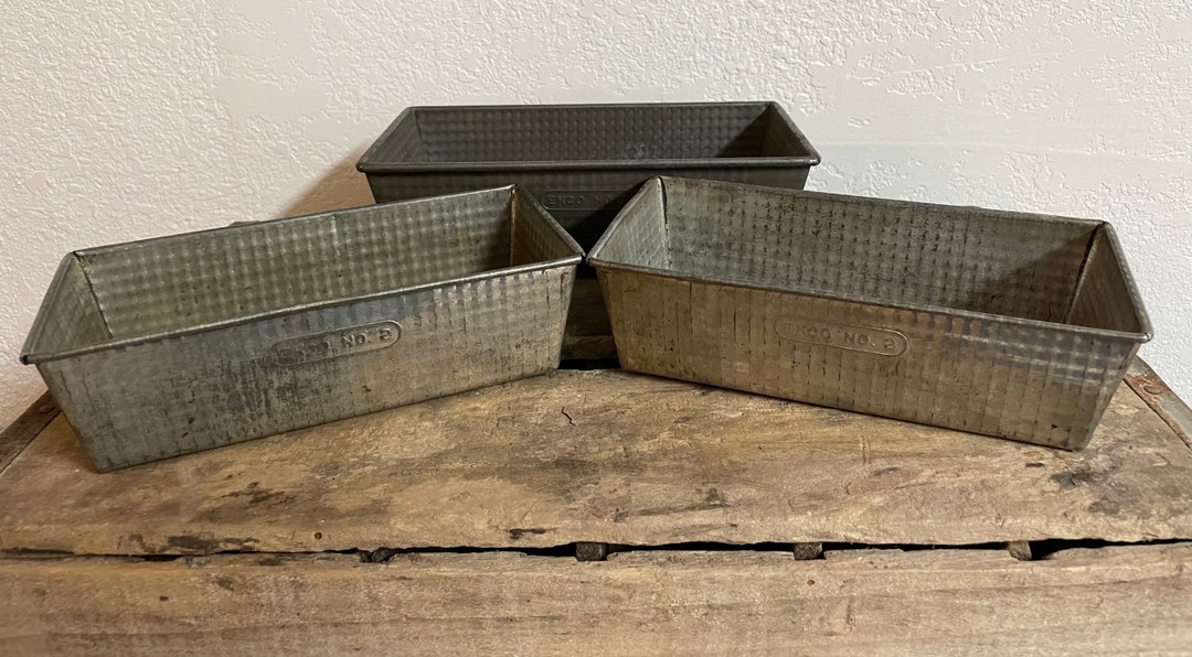 Vintage Bread Pans Etsy