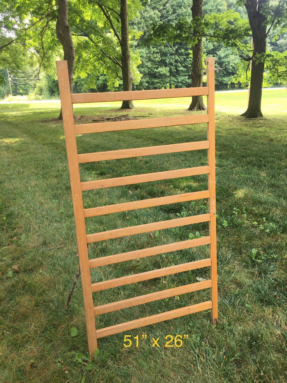 Vintage Crib Parts Craft Fair Ladder Clothes Dryer Craft Etsy