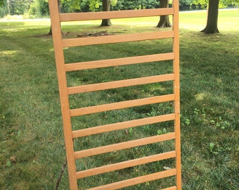 Vintage crib parts • craft fair ladder • clothes dryer • craft display ladder • Garden trellis