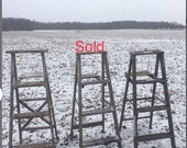 Vintage Step Ladder 4 steps