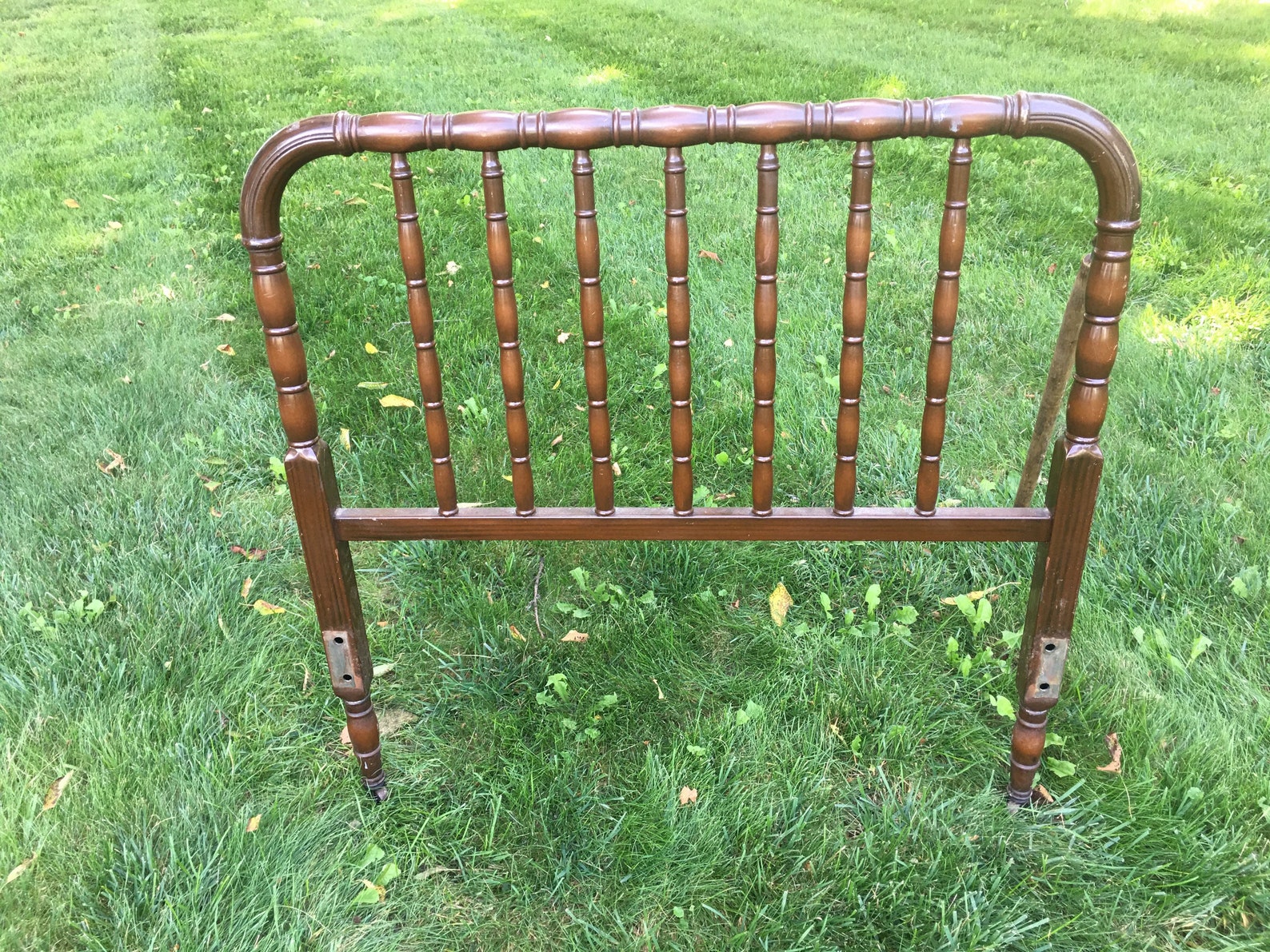 Vintage Metal Headboard Twin Size Metal Headboard Etsy