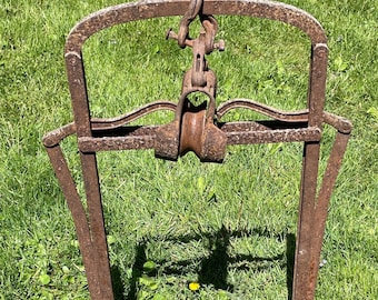Antique pulley • vintage pulley